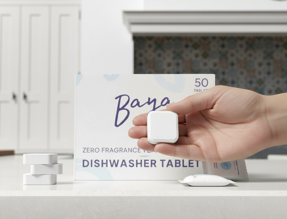 Fragrance Free Dishwasher Tablets for a Safer, Cleaner Kitchen