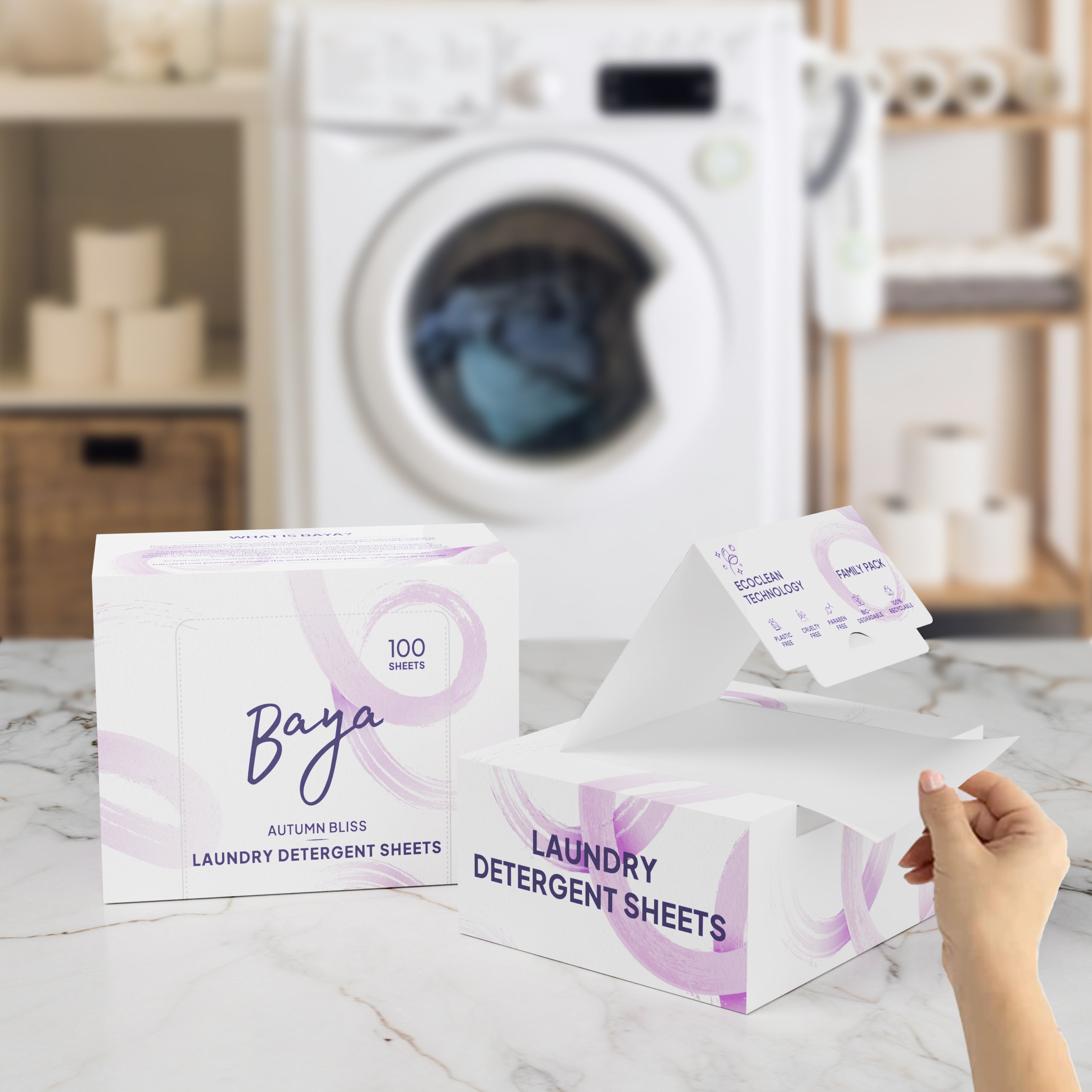 Baya Laundry Detergent Sheets - Autumn Bliss