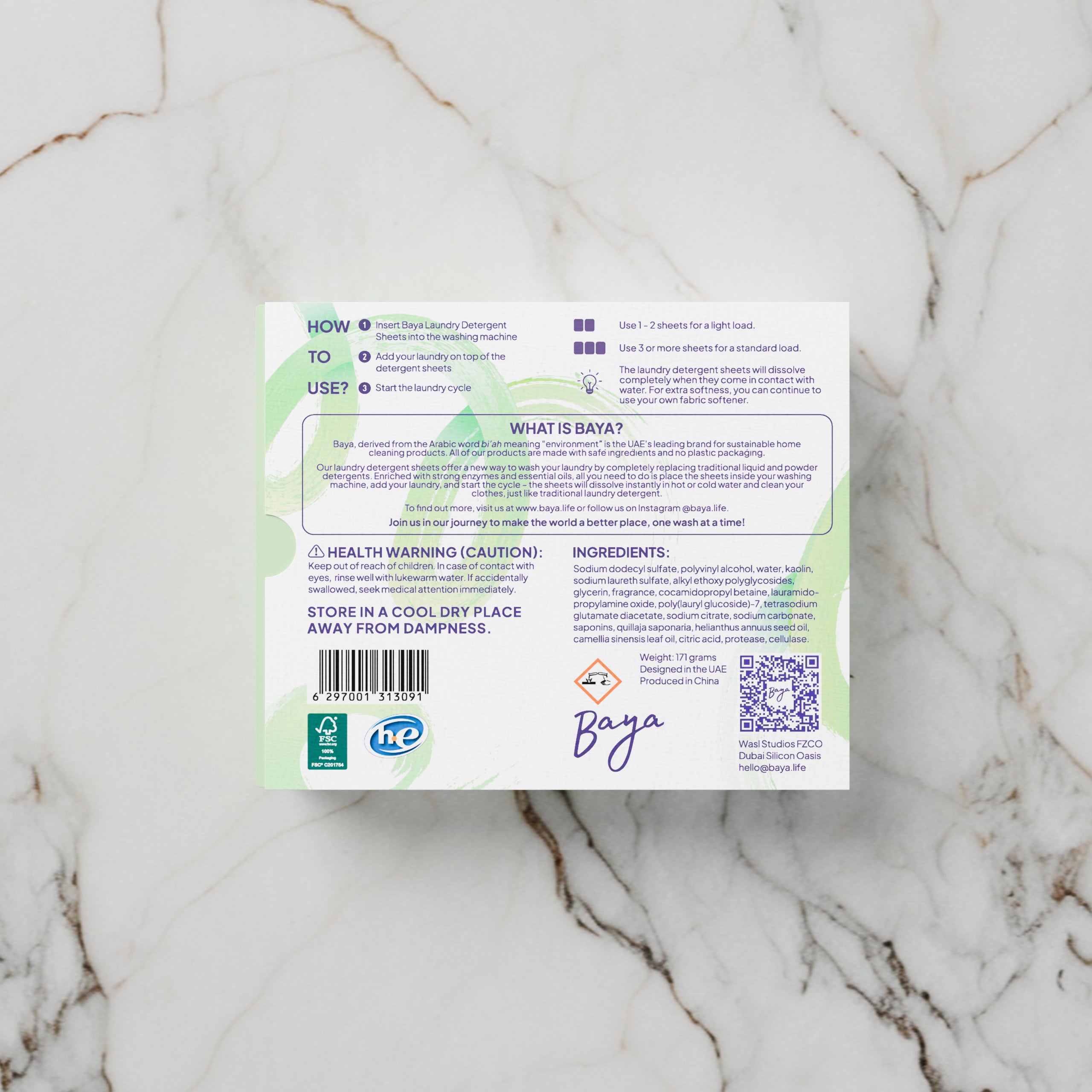 Laundry Detergent Sheets - Crisp Winter