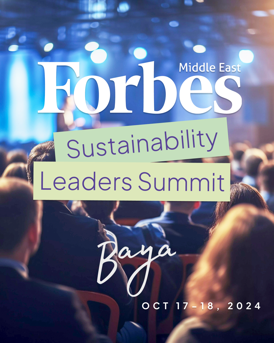 Baya at Forbes Middle East Summit