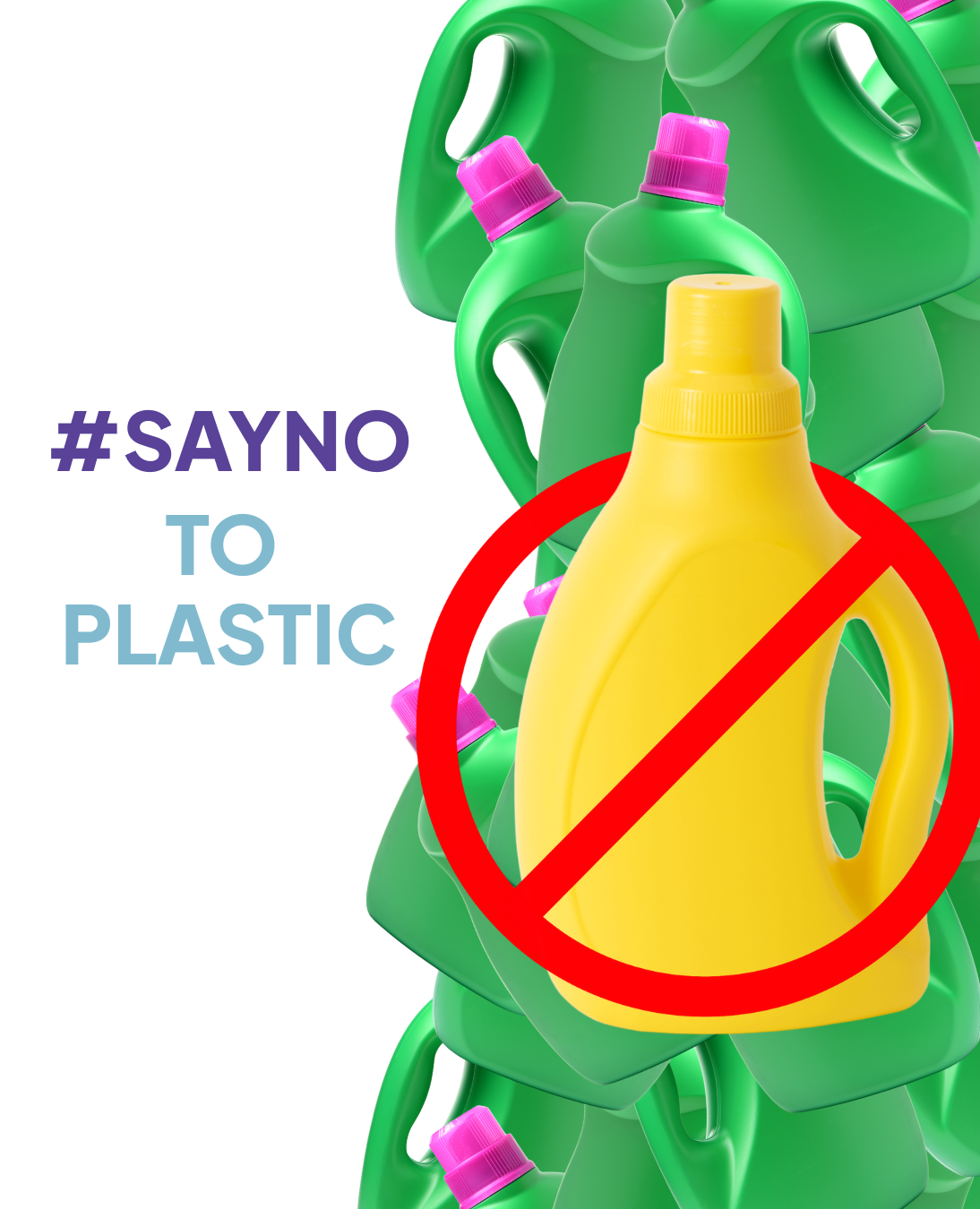 #SAYNO to plastic packaging