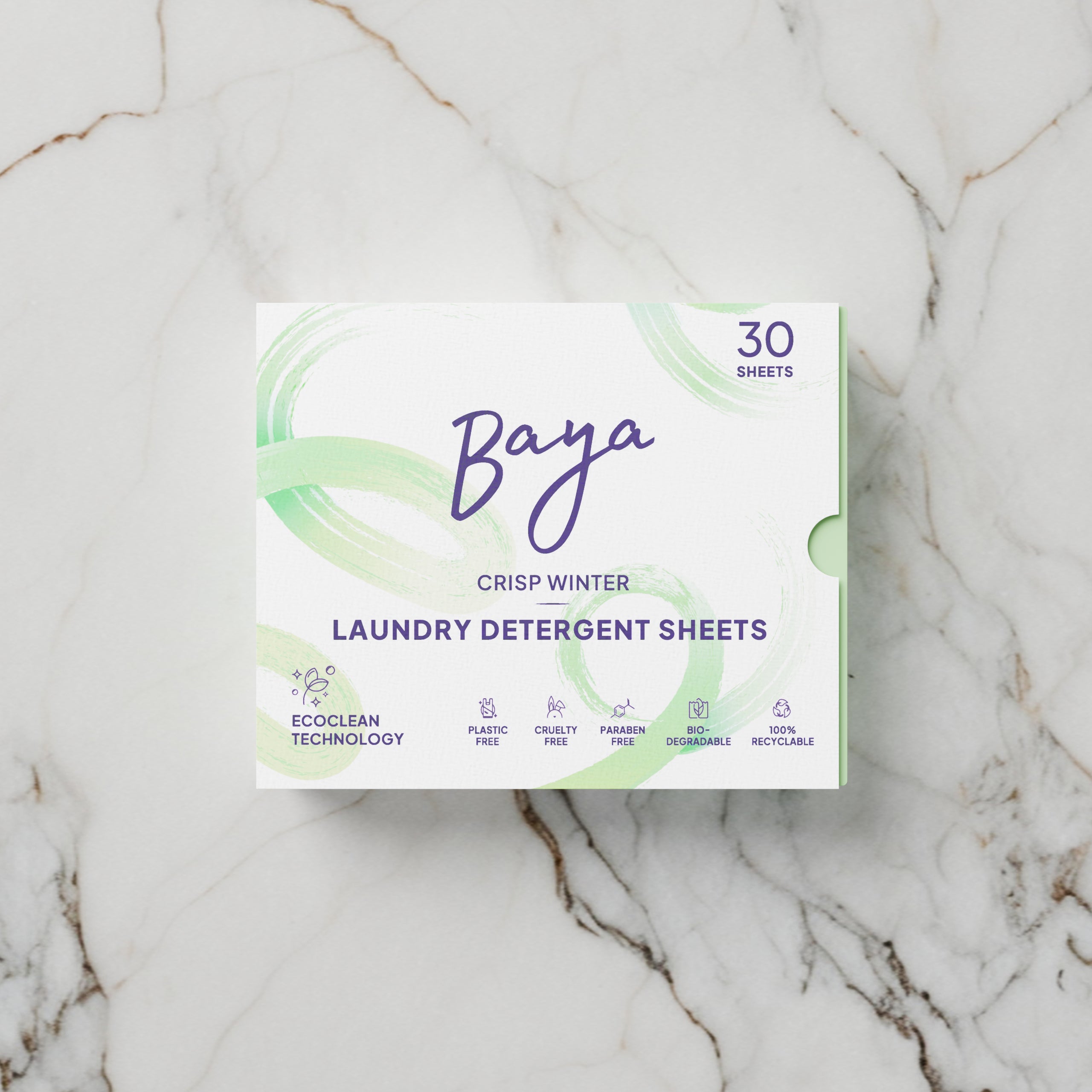Baya Laundry Detergent Sheets - Crisp Winter