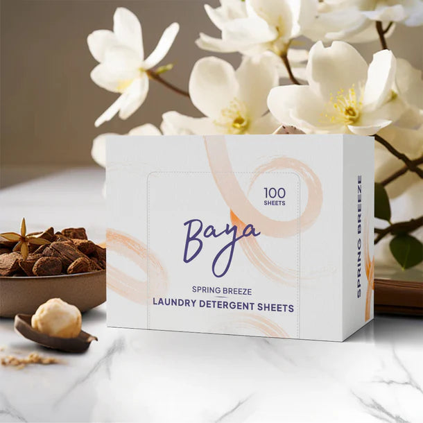 Baya Laundry Detergent Sheets - Spring Breeze