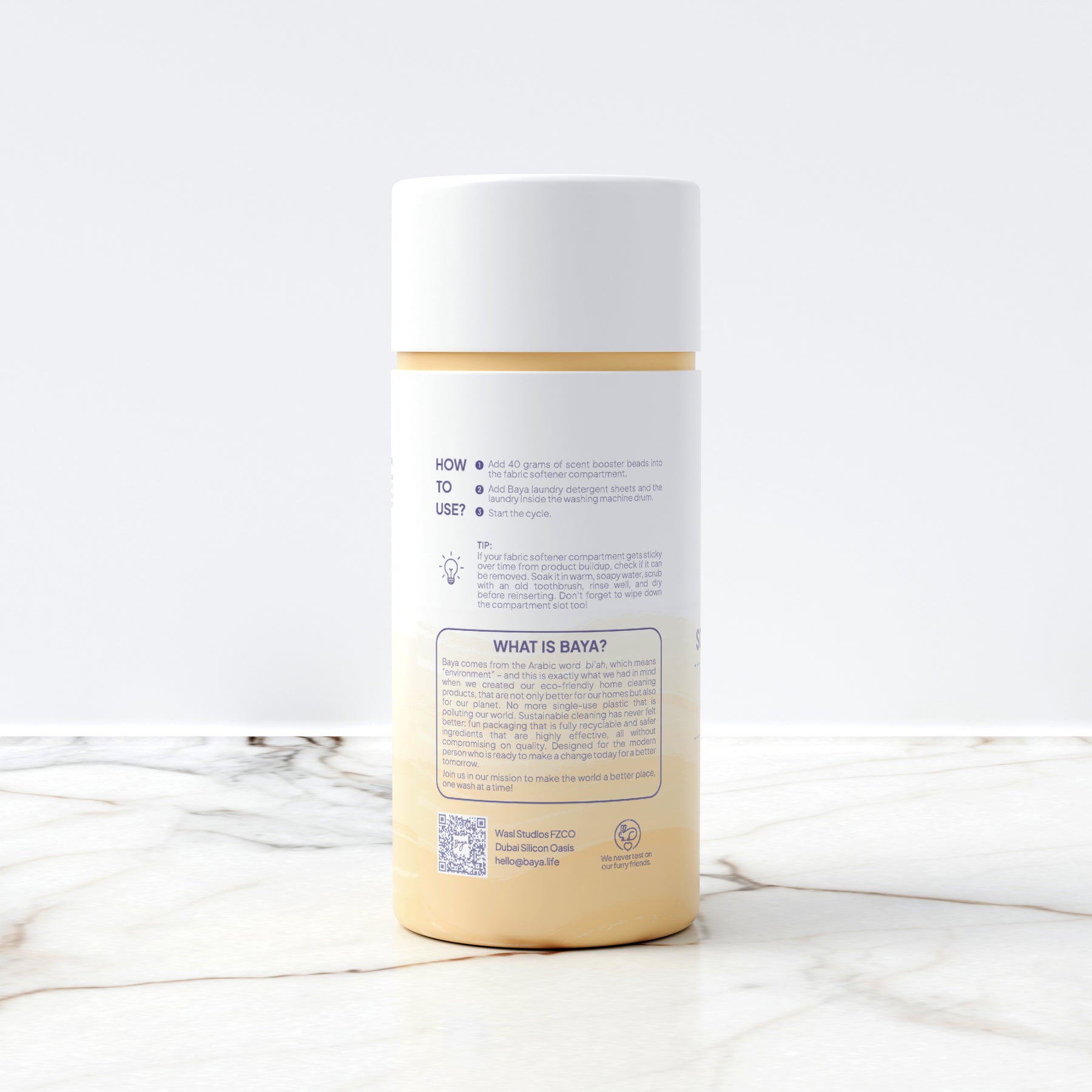 render yellow back